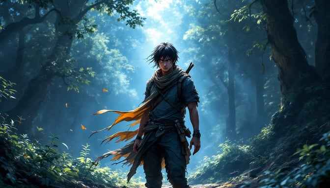 Warrior Amongst Trees Warrior Amongst Trees