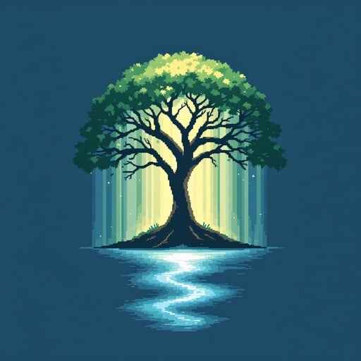 Mystical Tree Glows