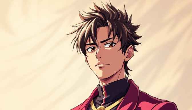 Bold Anime Hero Bold Anime Hero