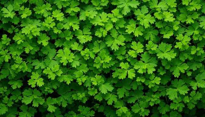 Verdant Parsley Mosaic