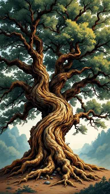 Ancient Twisted Oak Ancient Twisted Oak