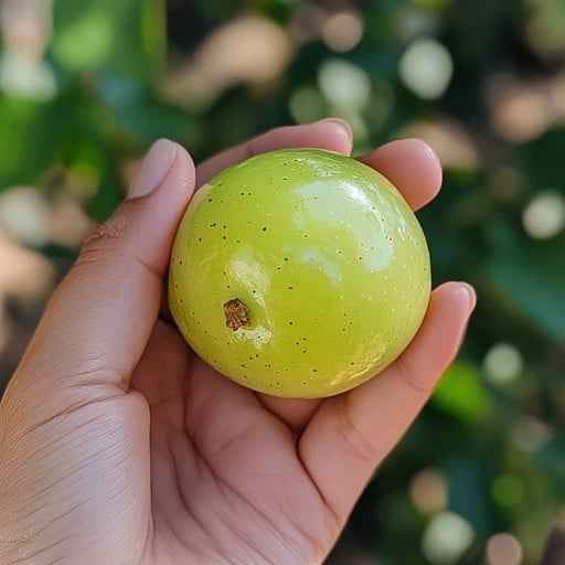 Fresh green plum Fresh green plum