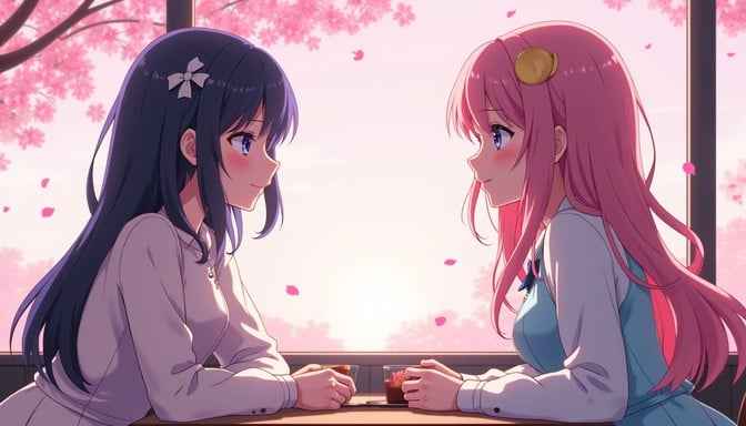 Blossoms of friendship