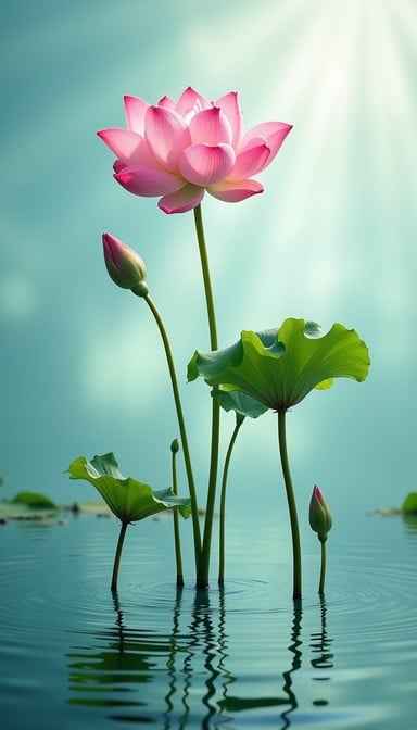 Pink Lotus Serenity Pink Lotus Serenity
