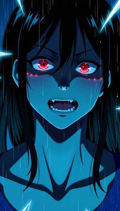 Glowing Crimson Eyes Glowing Crimson Eyes