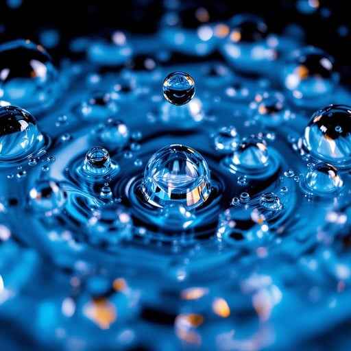 Dancing Water Droplets