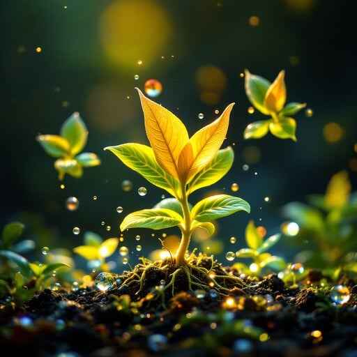 Magical Glowing Seedling Magical Glowing Seedling