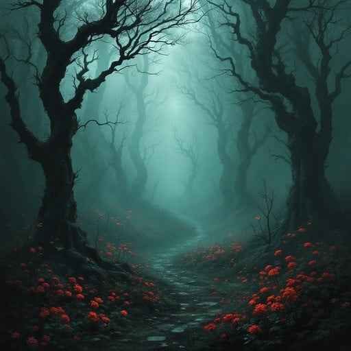 Misty Haunted Path Misty Haunted Path