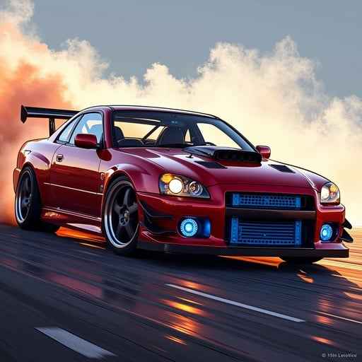 Drifting Pixel Racer