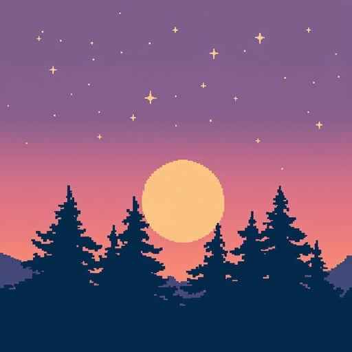 Pixel Perfect Sunset