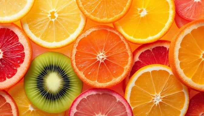Vibrant Citrus Pattern
