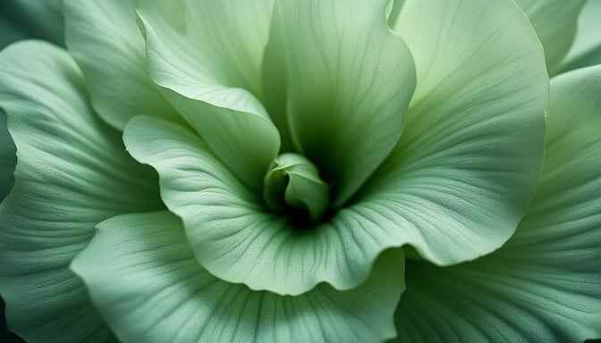 Elegant Green Spiral Elegant Green Spiral
