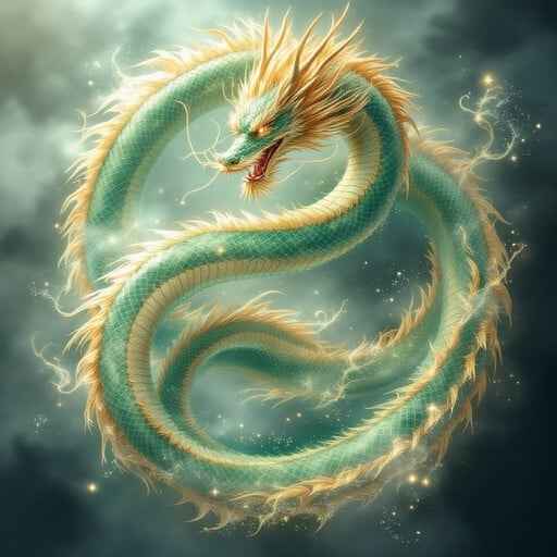 Mystical Dragon Spiral