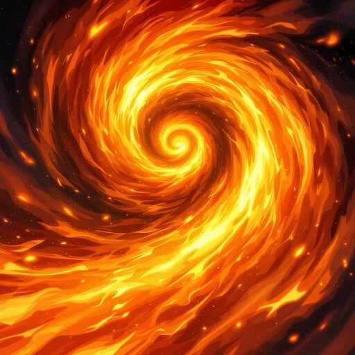 Blazing Spiral Vortex Blazing Spiral Vortex