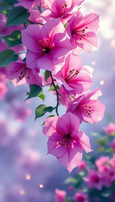 Magical Purple Blooms Magical Purple Blooms