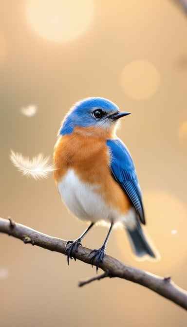 Bluebird Morning Light