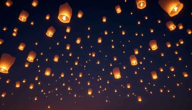 Lanterns Light Night