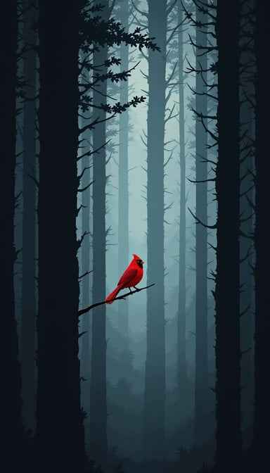 Cardinal Among Shadows Cardinal Among Shadows