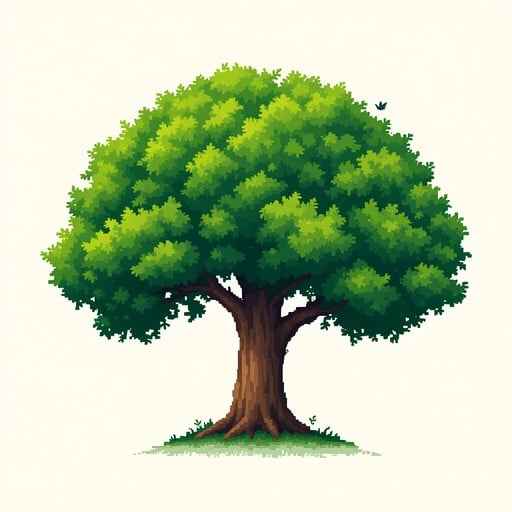 Majestic Green Tree