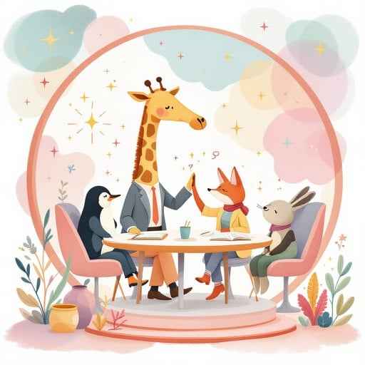 Magical Office Friends