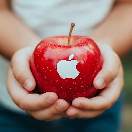 Apple in Hands