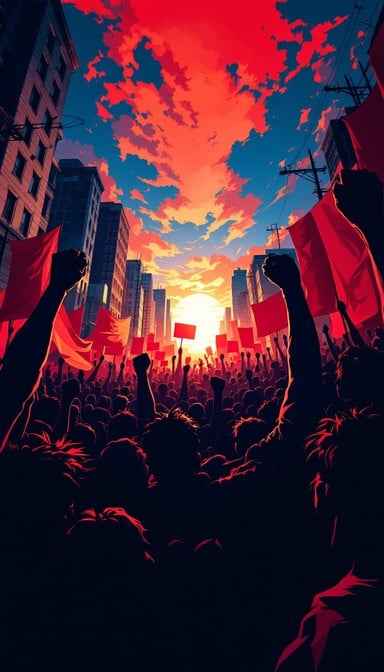 Revolution At Sunset