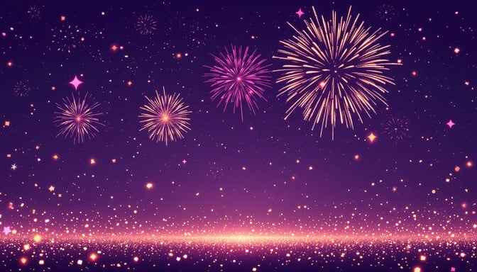 Fireworks Light Night