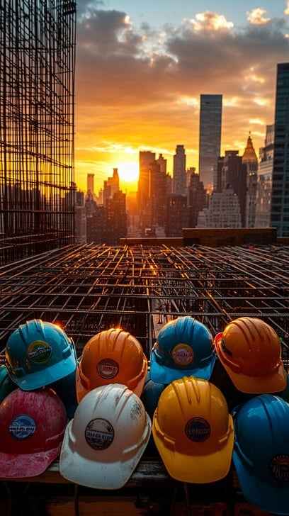 Sunset Over Hats