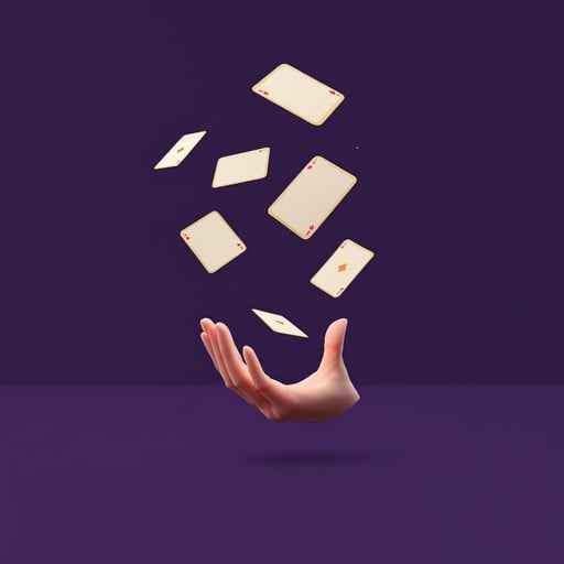 Magical Floating Cards Magical Floating Cards