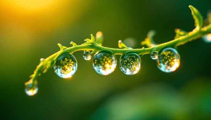 Dewdrop Crystal Spheres