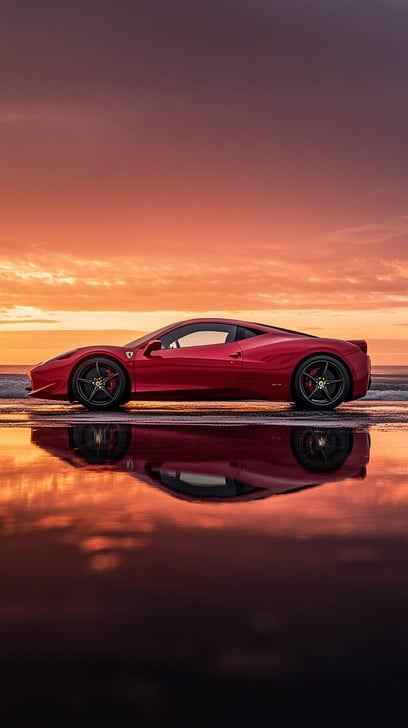 Sunset Beach Car