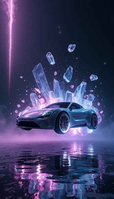 Crystallizing Cosmic Coupe Crystallizing Cosmic Coupe