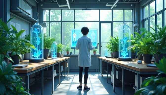 Futuristic Plant Research