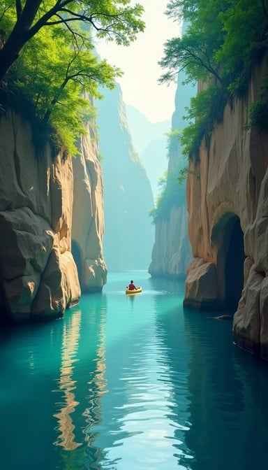 Tranquil Canyon Passage Tranquil Canyon Passage