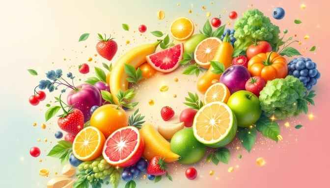 Fresh Fruit Spiral Fresh Fruit Spiral