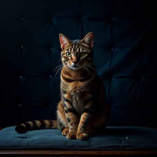 Regal Tabby Portrait