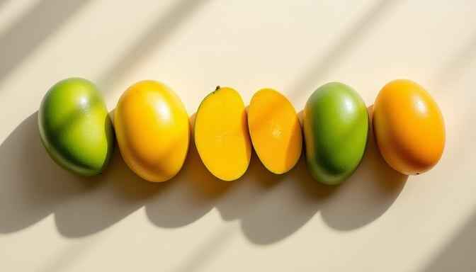 Mango Color Spectrum