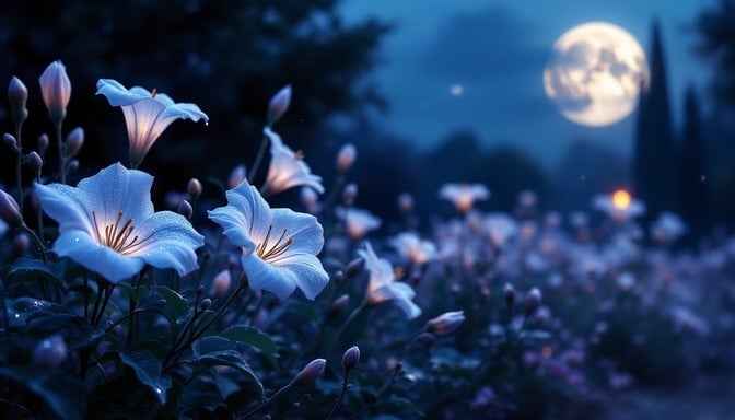 Moonlit Flower Ballet