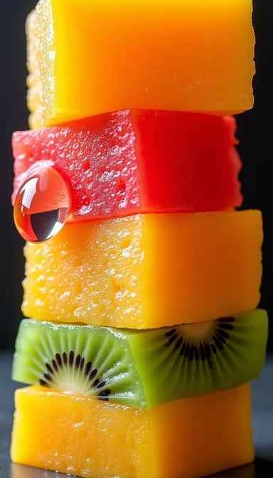 Colorful Fruit Stack Colorful Fruit Stack