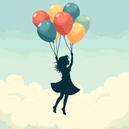 Balloon Girl Rising Balloon Girl Rising
