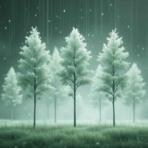Misty Forest Glow