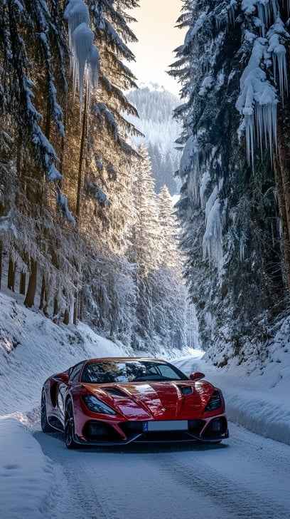 Winter Road Adventure