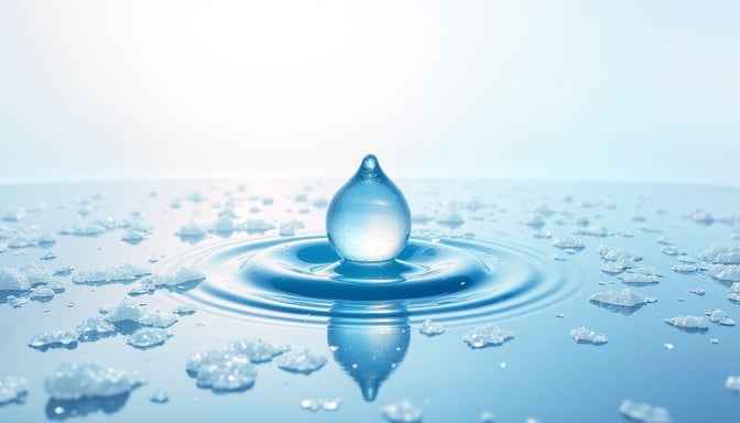Rippling Water Drop Rippling Water Drop