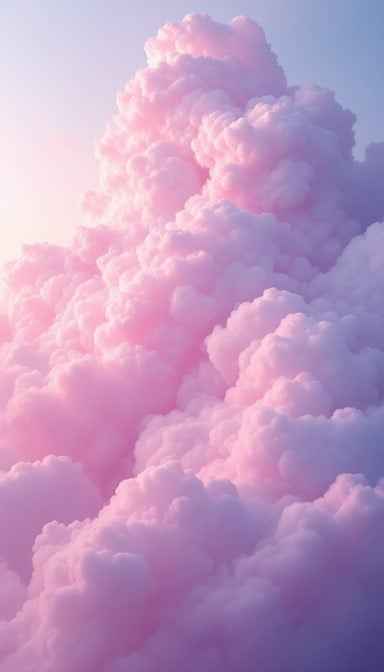Billowing Pink Clouds