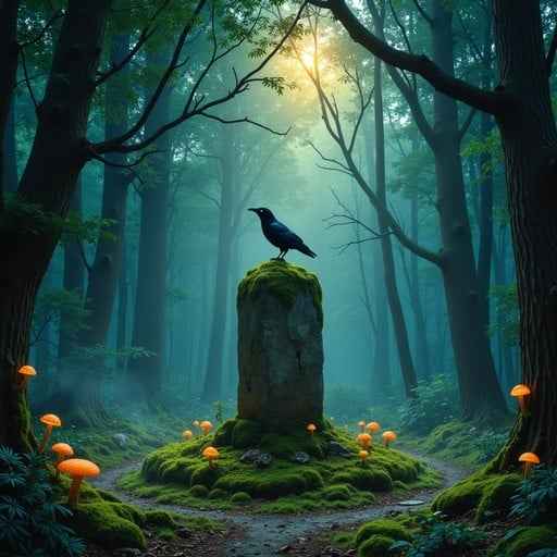 Mystical Forest Monolith
