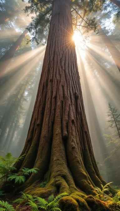 Majestic Sunlit Tree Majestic Sunlit Tree