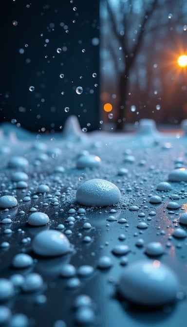 Winter's frozen teardrops Winter's frozen teardrops