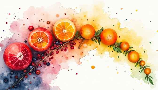 Colorful Fruit Arc Colorful Fruit Arc