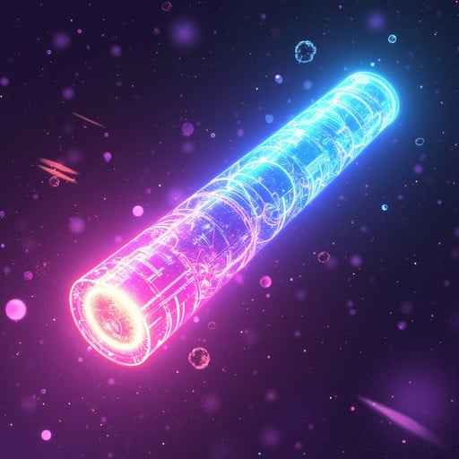 Neon Energy Cylinder