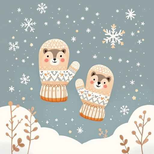 Magical Winter Mittens